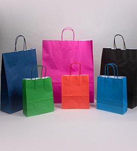 custom paper bags with handles