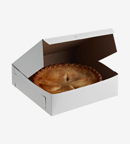 custom pie boxes open