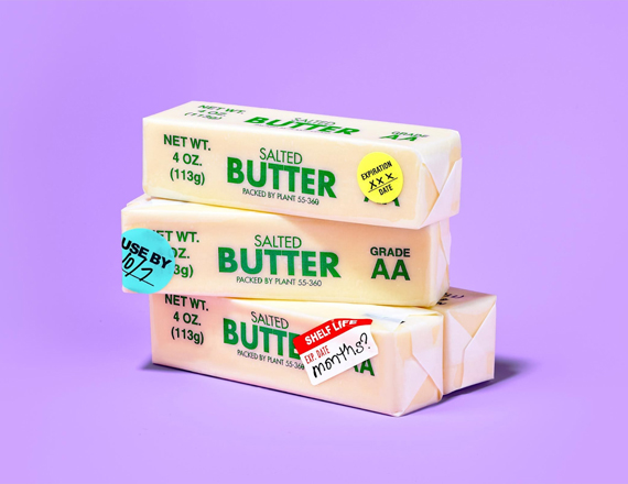 custom printed butter packaging