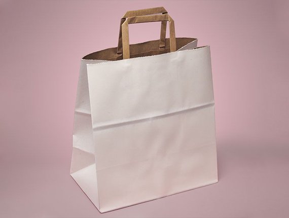 custom printed paper grocery bags