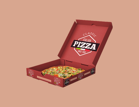 custom small pizza packaging