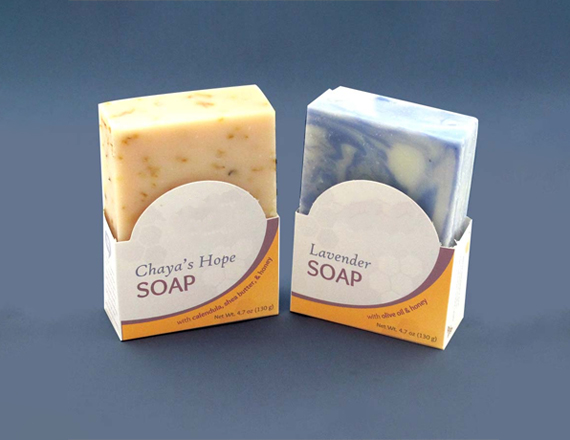 custom soap sleeves packaging