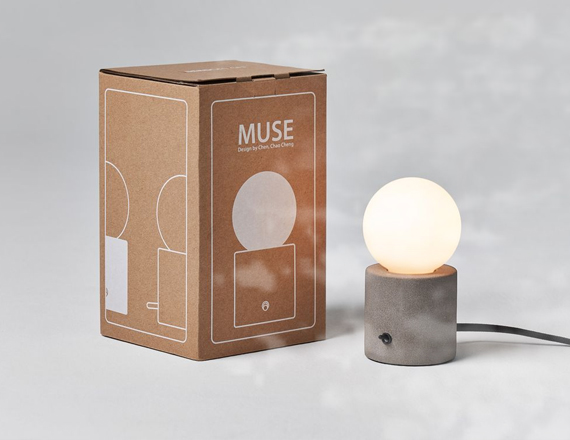 custom table lamp packaging box