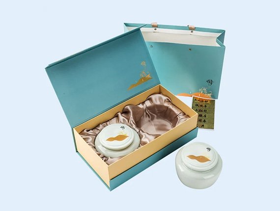 custom tea cup gift packaging