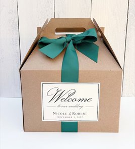 custom wedding gable boxes