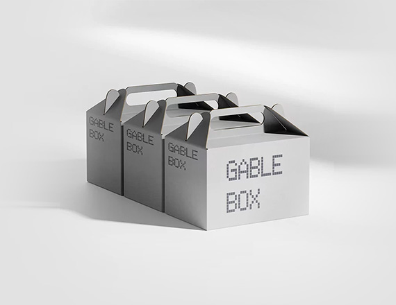 white gable packaging