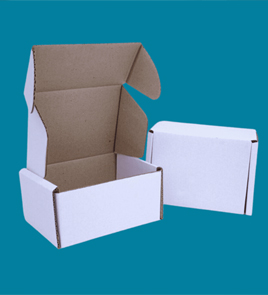 custom white shipping boxes