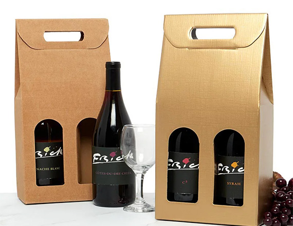 custom wine carrier packaging