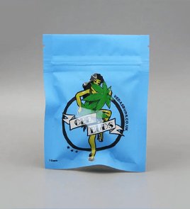 custom zip weed bags