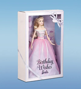 customized barbie box