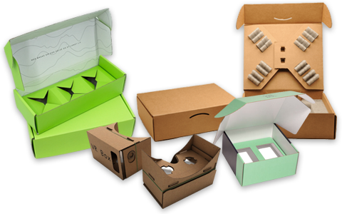 customized cardboard box with inserts