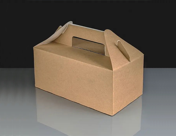 customized cardboard boxes with handle