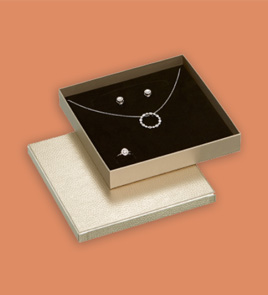 customized cardboard jewelry box