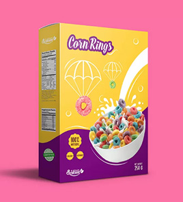 customized cereal box