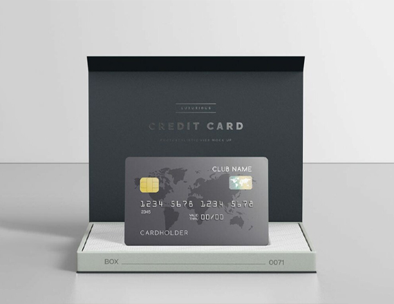 customized credit card packaging