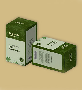 customized hemp card box