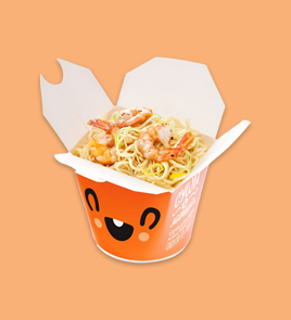 customized noodle box