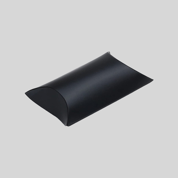 Black Pillow Boxes & Packaging Custom Designs Boxes