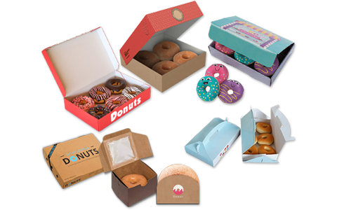 donut box packaging