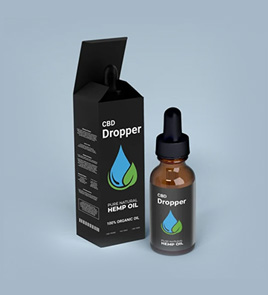 dropper bottle packaging box