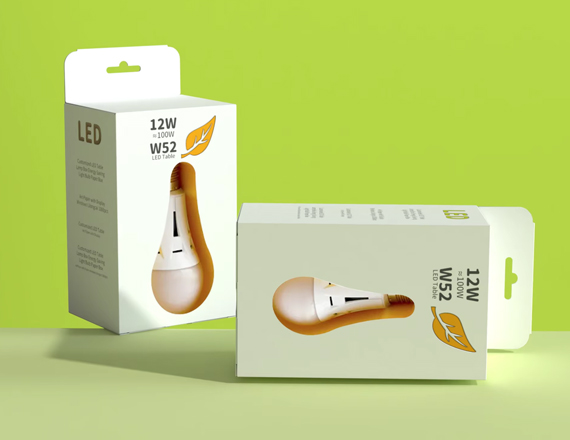 eco friendly table lamp packaging