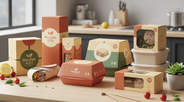 custom food packaging boxes