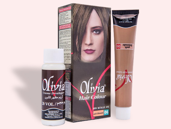 hair color box packaging