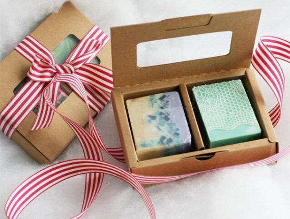 handmade soap gift boxes