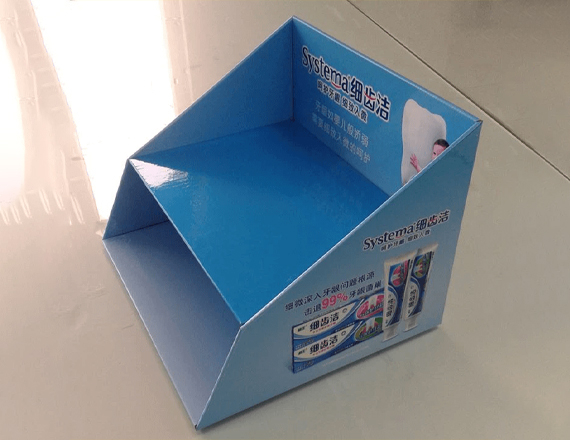 health counter display packaging