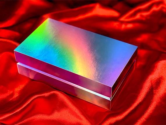 holographic foil packaging design