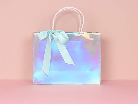 holographic gift bags