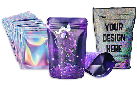 holographic mylar bags wholesale
