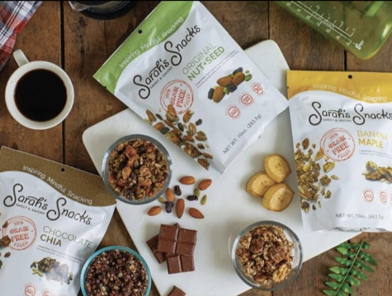 homemade granola packaging