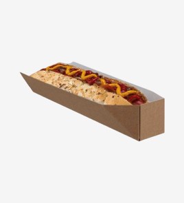 hot dog sleeves back