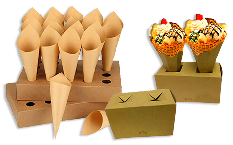 ice cream waffle cone holder