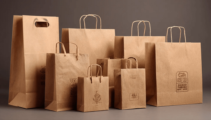 custom printed kraft bags