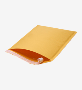 kraft bubble mailers open