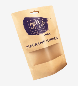 kraft mylar bags front