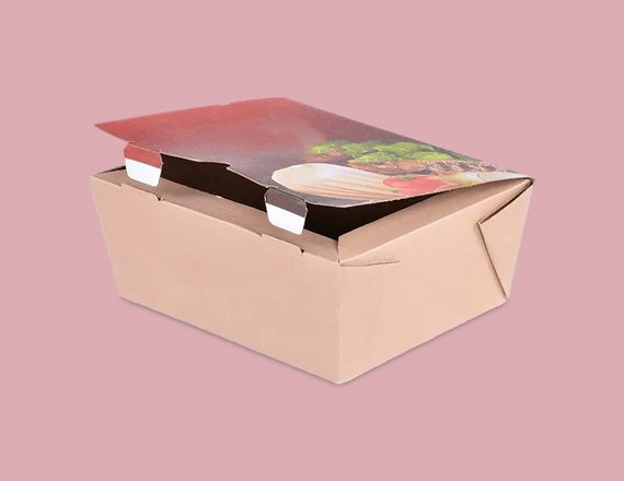 kraft paper food boxes