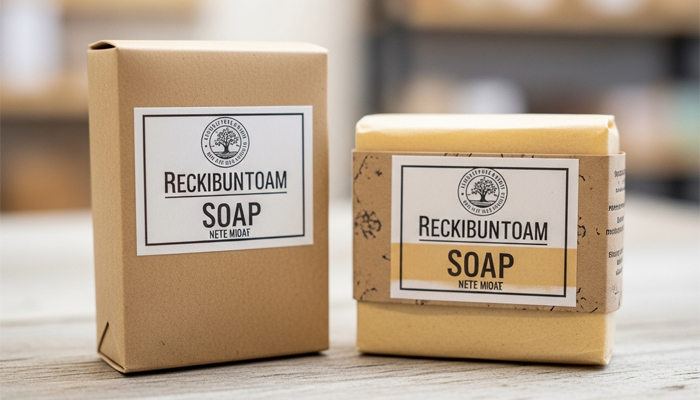bulk kraft soap packaging