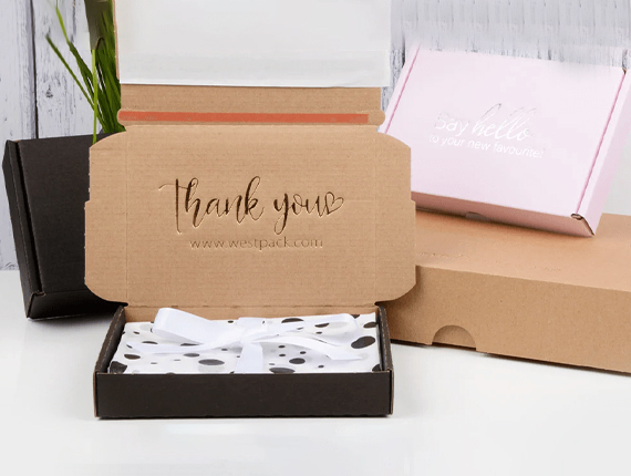 Postage Boxes & Packaging | Custom Designs Boxes