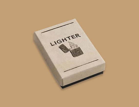 custom lighter packaging boxes