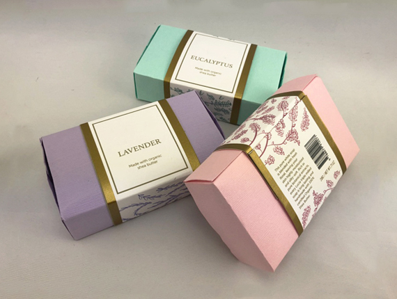 luxury soap sleeves packaging