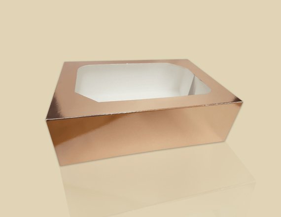 Metallic Cake Boxes