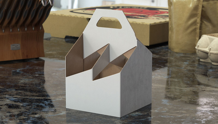 custom 4 bottle carriers wholesale
