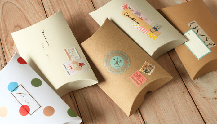 bulk paper pillow boxes