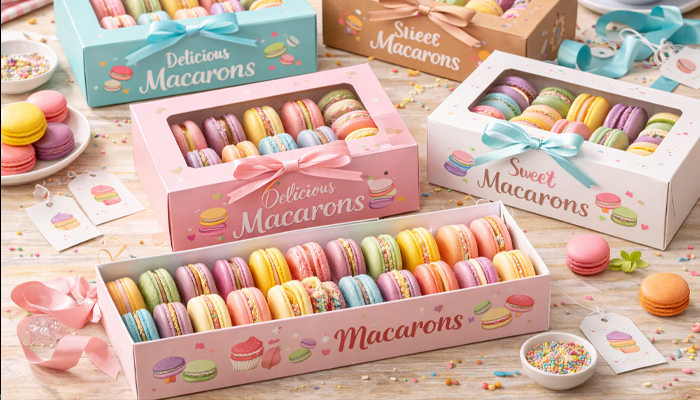 macaron packaging