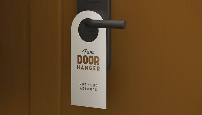 door hanger printing