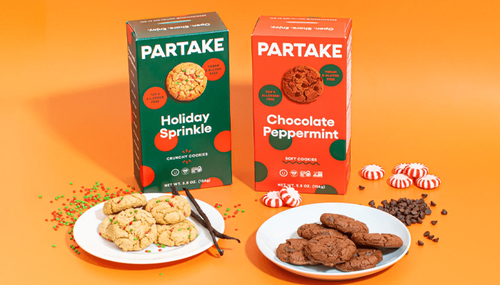 holiday cookie gift box