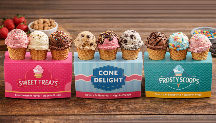 cone holder for ice cream
